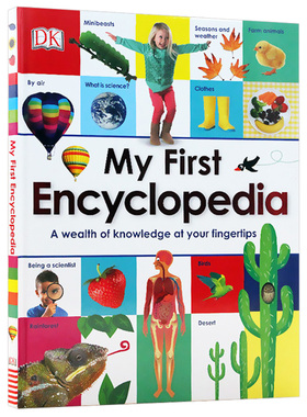 我的百科全书 My First Encyclopedia 英文原版 少儿百科全书 儿童科普读物 进口小学生课外英语学习教材工具书 英文版原版书籍