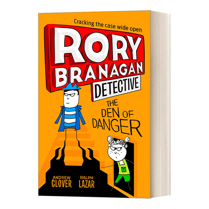 英文原版 Rory Branagan Detective 6 — The Den of Danger 大侦探罗里·布拉纳根6 危险巢穴 英文版 进口英语原版书籍