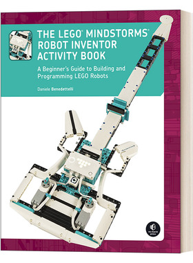 英文原版 The LEGO MINDSTORMS Robot Inventor Activity Book 乐高Mindstorms机器人发明家手册 对机器人进行编程 进口英语书
