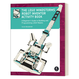 英文原版 The LEGO MINDSTORMS Robot Inventor Activity Book 乐高Mindstorms机器人发明家手册 对机器人进行编程 进口英语书