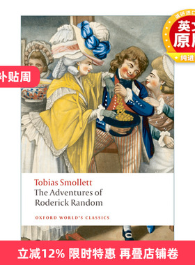 英文原版 The Adventures of Roderick Random 蓝登传 牛津世界经典系列 英文版 进口英语原版书籍