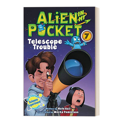 英文原版 Alien in My Pocket 7 Telescope Troubles 口袋里的外星人 英文版 进口英语原版书籍
