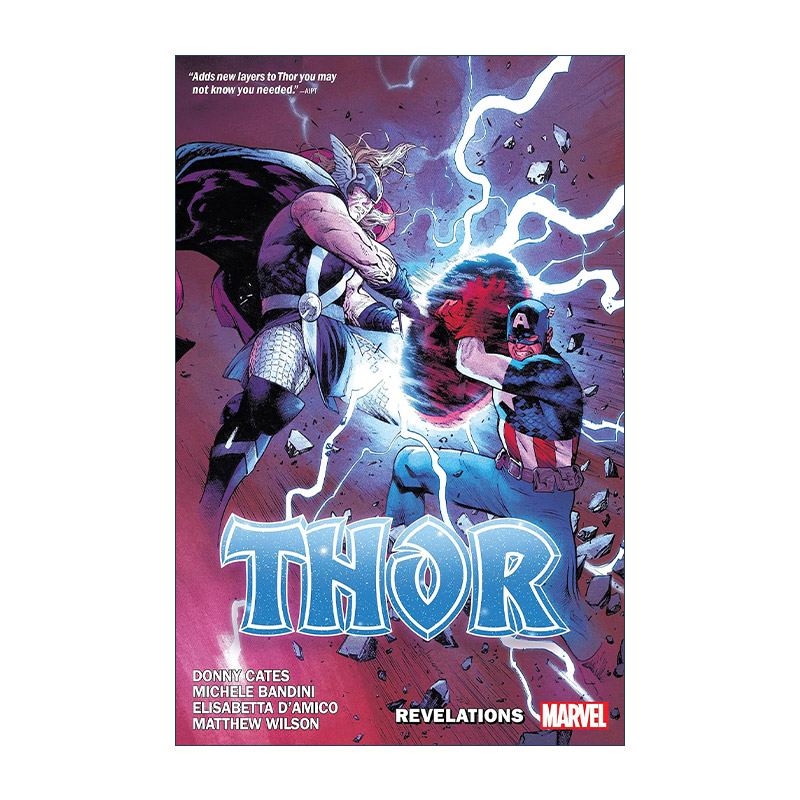 英文原版 Thor By Donny Cates Vol.3 Revelations 雷神托尔 卷三 索尔 漫威漫画 复仇者联盟 英文版 进口英语原版书籍 书籍/杂志/报纸 漫画类原版书 原图主图