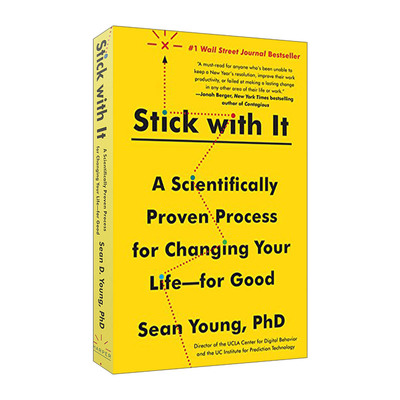 英文原版 Stick with It A Scientifically Prove 如何想到又做到 带来持久改变的7种武器 英文版 进口英语原版书籍