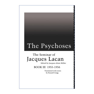 英文原版 The Psychoses 雅克拉康研讨会三 精神病 英文版 进口英语原版书籍