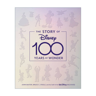 英文原版 The Story of Disney 迪士尼100周年纪念画册 百年奇迹 艺术设定集 品牌故事发展史 精装 英文版 进口英语原版书籍