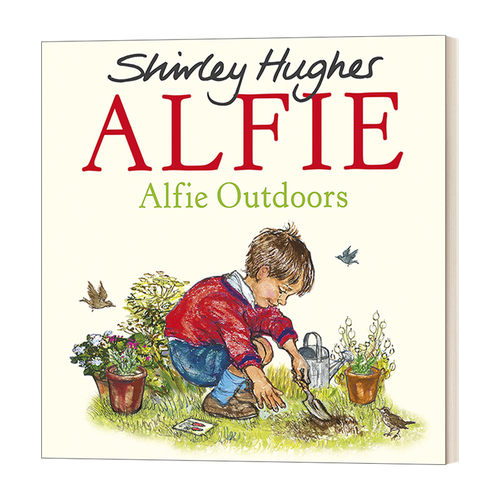 英文原版绘本 Alfie Outdoors 艾尔菲在花园 雪莉·休斯绘本 Shirley Hughes 英文版 进口英语原版书籍