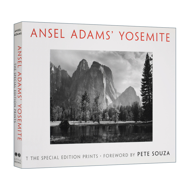 英文原版 精装 Ansel Adams' Yosemite 安塞尔亚当斯的优胜美地 美国原野原生态摄影集 英文版
