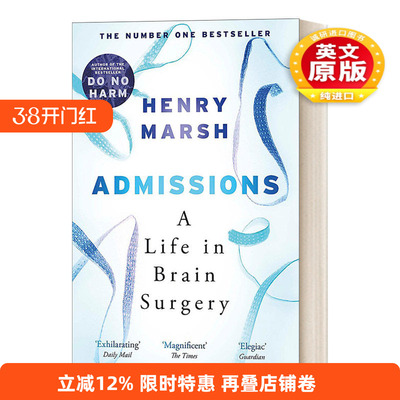 英文原版 Admissions 亨利·马什 英国医生 传记 英文版 进口英语原版书籍