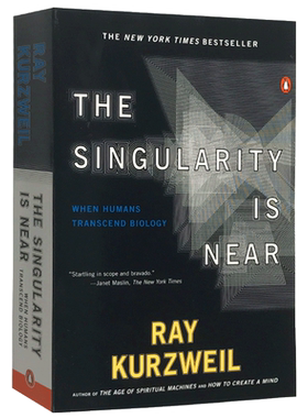 奇点临近 英文原版 The Singularity Is Near 库兹韦尔 科技文明与人类未来 比尔盖茨推荐书单 英文版正版进口书现货