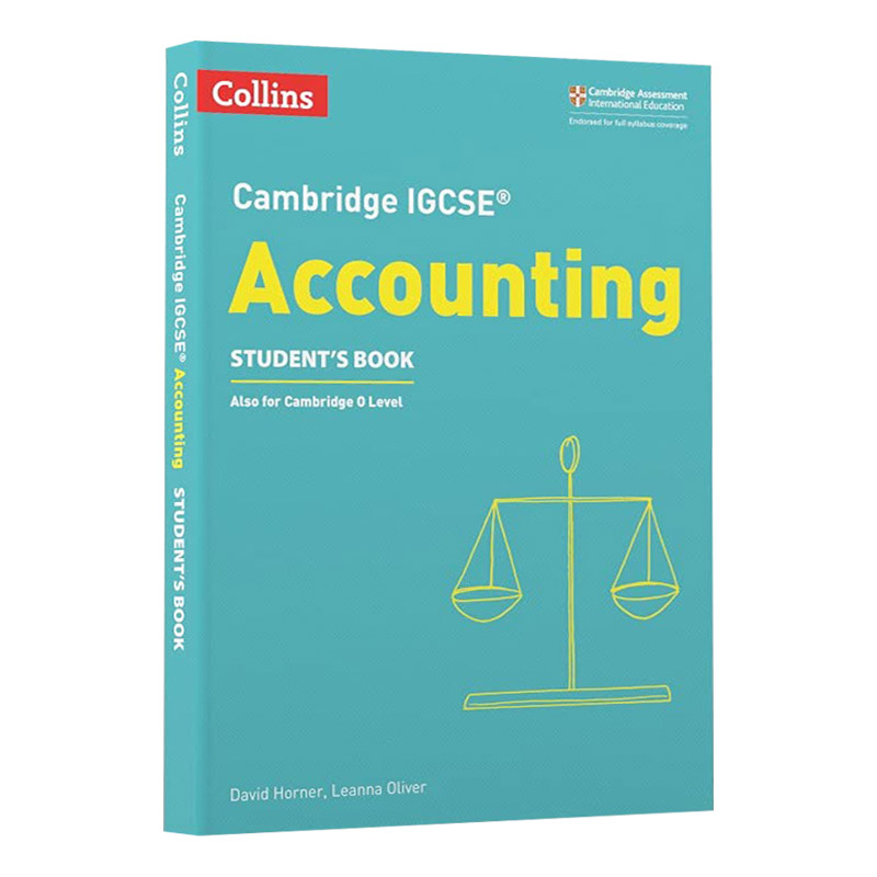 英文原版 CAMBRIDGE IGCSE Accounting Student’s Book 剑桥IGCSE会计学生用书 英文版 进口英语原版书籍