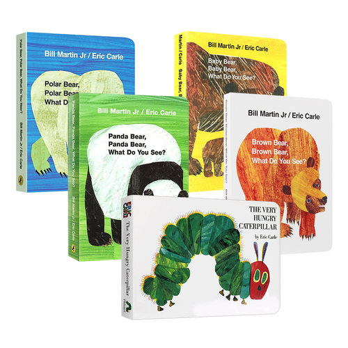 饥饿毛毛虫英文原版绘本