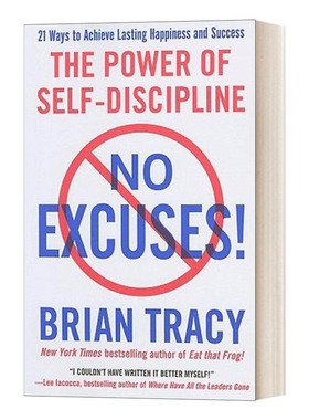 英文原版 No Excuses 不要找借口 没有借口 英文版 进口英语原版书籍