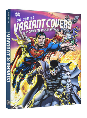 英文原版 DC Comics Variant Covers The Complete Visual History DC漫画变体封面 完全视觉历史指南 英文版 进口英语原版书籍