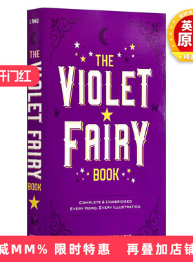 英文原版 The Violet Fairy Book 朗格紫色童话 安德鲁 朗格 Andrew Lang 英文版 进口英语原版书籍儿童全英语书
