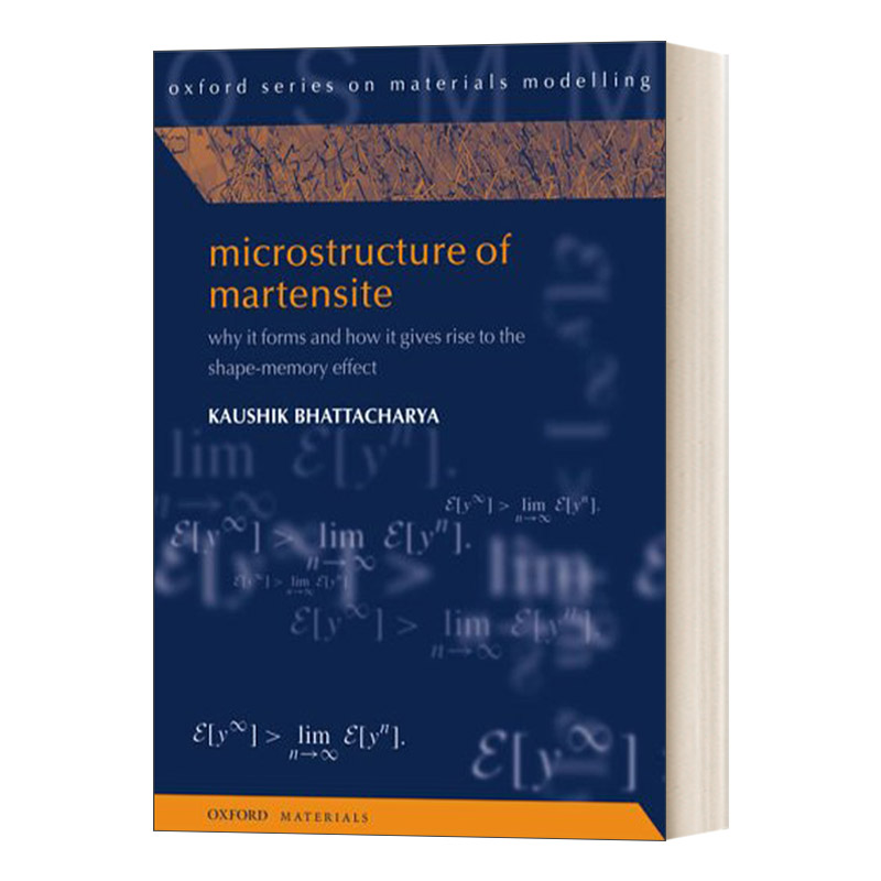 英文原版 Microstructure of Martensite 马氏体的显微组织 精装 英文版 进口英语原版书籍