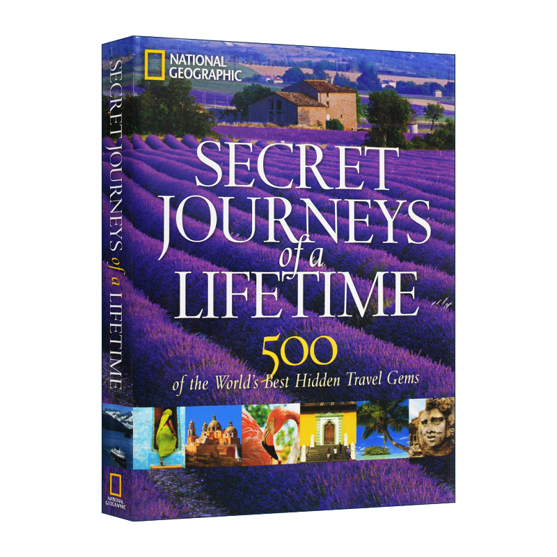 英文原版 精装 Secret Journeys of a Lifetime 一生的秘密旅程 500 颗世界上最好的隐藏旅行宝石 英文版