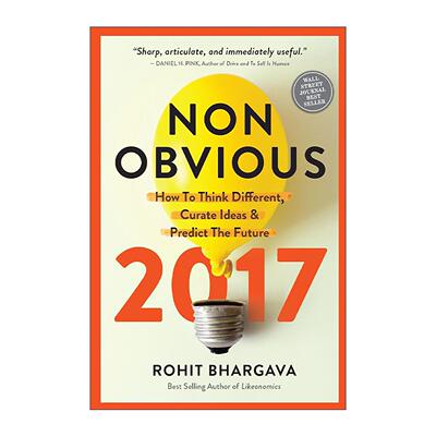 英文原版 Non-Obvious 隐秘的商机 如何预测和整合未来趋势 罗希特·巴尔加瓦 英文版 进口英语原版书籍