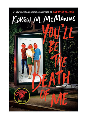 英文原版 You'll Be the Death of Me 你是我的劫 谁在说谎作者Karen M. McManus 英文版 进口英语原版书籍