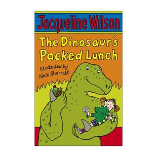 英文版 书籍 恐龙 爱心午餐 Lunch Dinosaur Packed 进口英语原版 英文原版 杰奎琳·威尔逊儿童故事书 The