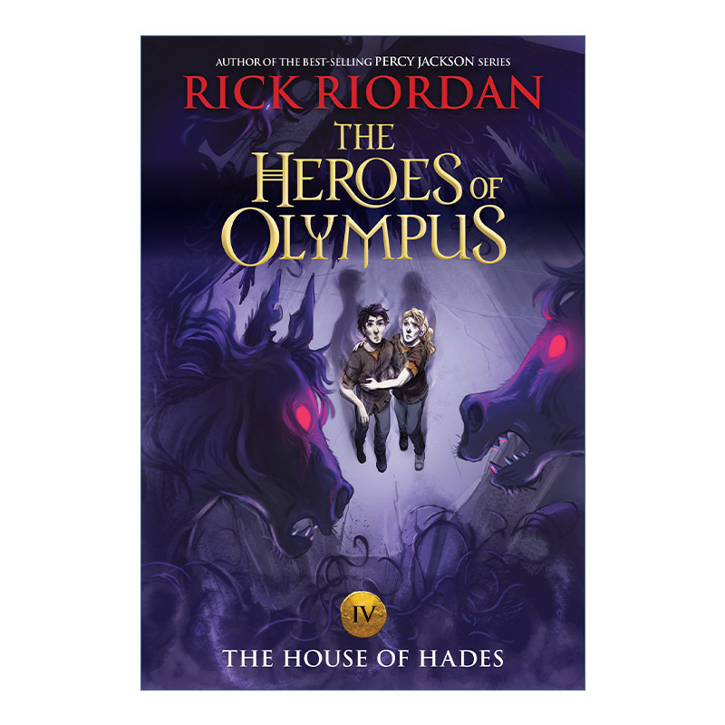 英文原版 The Heroes of Olympus 04: The House of Hades 波西杰克逊第二季 奥林匹斯英雄系列4 决战冥王圣殿 新封面版