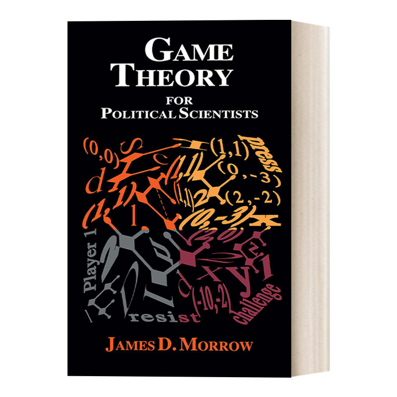 英文原版 Game Theory for Political Scientists 政治学博弈论 精装 James D. Morrow 英文版 进口英语原版书籍
