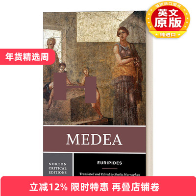 英文原版 Medea 美狄亚 诺顿评论系列 Norton Critical Editions 英文版 进口英语原版书籍