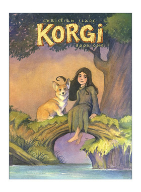 英文原版 Korgi 01 Sprouting Wings! 柯吉系列01 长出翅膀 儿童冒险幻想漫画 Christian Slade 英文版 进口英语原版书籍