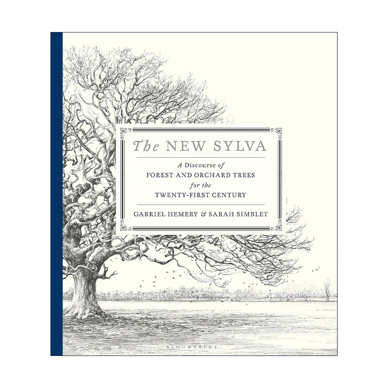 英文原版 The New Sylva 新森林志 加布里埃尔·赫梅吕 精装英国园林钢笔画 英文版 进口英语原版书籍