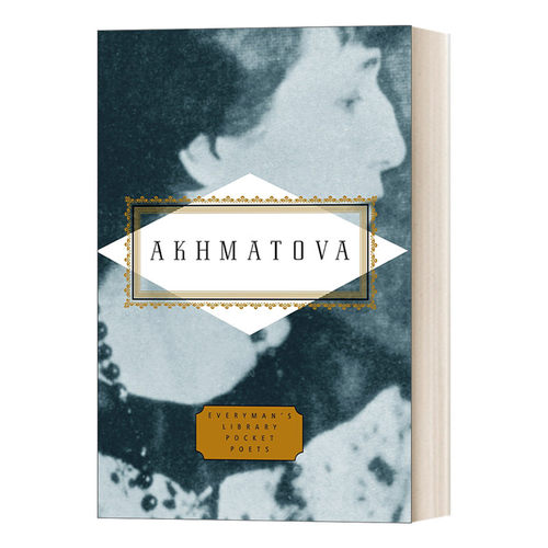 英文原版 Akhmatova Poems 阿赫玛托娃 诗歌 人人图书馆口袋诗人系列 精装 英文版 进口英语原版书籍