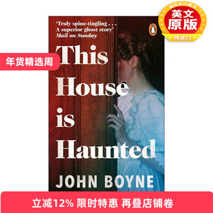 英文原版 This House is Haunted 这房子闹鬼 约翰·伯恩畅销惊悚小说 穿条纹睡衣的男孩作者 英文版 进口英语原版书籍