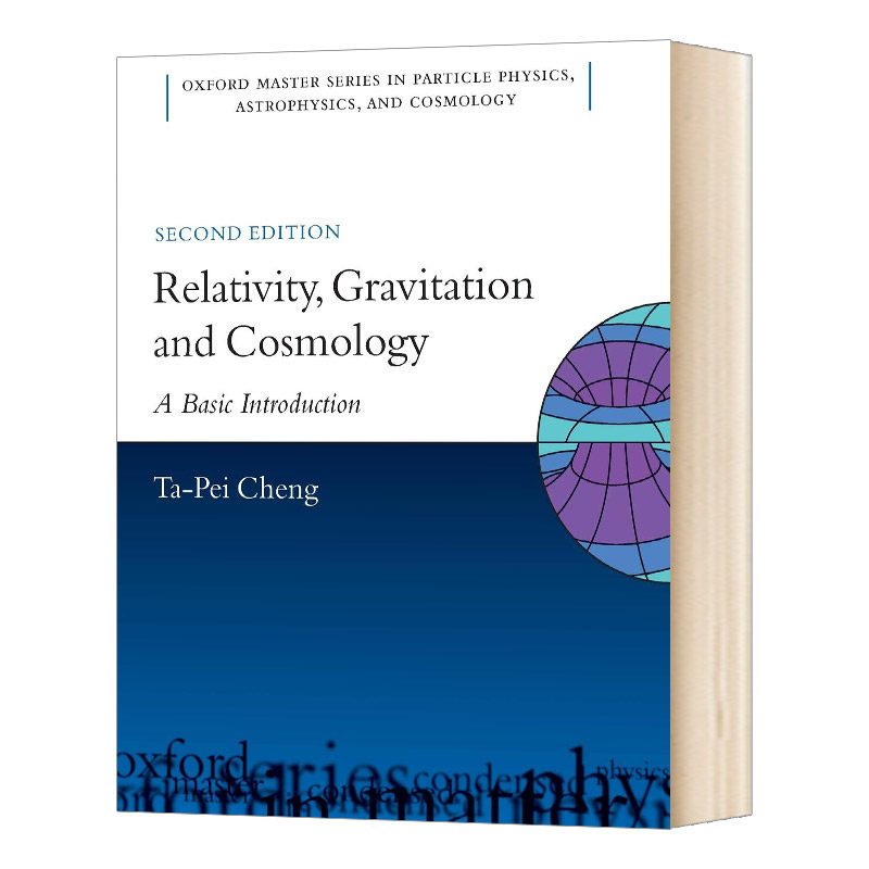 英文原版 Relativity  Gravitation and Cosmology 相对论 引力和宇宙学 基础导论 英文版 进口英语原版书籍