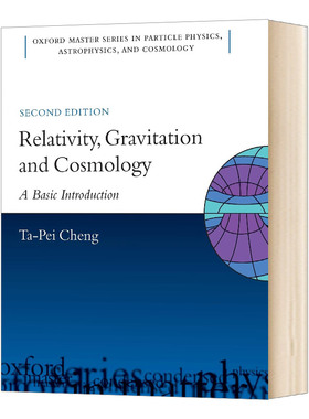 英文原版 Relativity  Gravitation and Cosmology 相对论 引力和宇宙学 基础导论 英文版 进口英语原版书籍