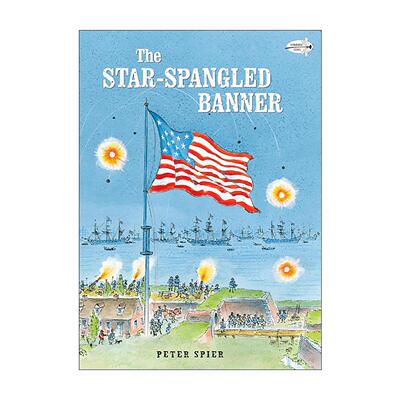 英文原版 The Star-Spangled Banner 星条旗之歌 儿童绘本 美国历史科普 凯迪克奖得主彼得·史比尔 英文版 进口英语原版书籍