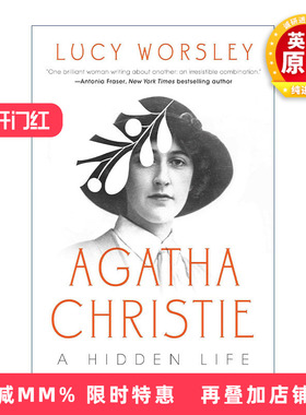 英文原版 Agatha Christie An Elusive Woman 阿加莎克里斯蒂 一个难以捉摸的女人 英国历史学家露西沃斯利 英文版 进口英语书籍
