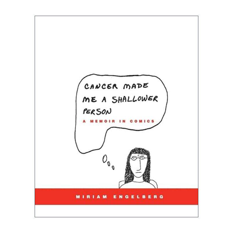 英文原版 Cancer Made Me a Shallower Person 癌症使我成为一个肤浅的人 漫画回忆录 英文版 进口英语原版书籍