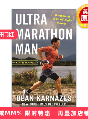 英文原版 Ultramarathon Man 跑超马的人 美国长跑选手迪恩·卡纳泽斯 现代阿甘 英文版 进口英语原版书籍