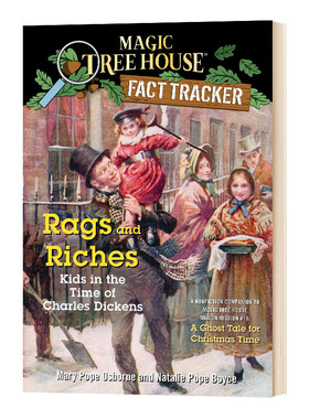 英文原版 Magic Tree House Research Guide #22: Rags and Riches: K 神奇树屋#22：抹布与财富儿童全英语书