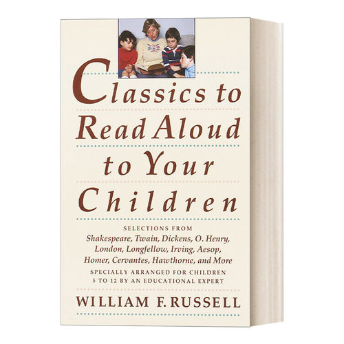 英文原版小说 Classics to Read Aloud to Your Children 英文版 进口英语原版书籍