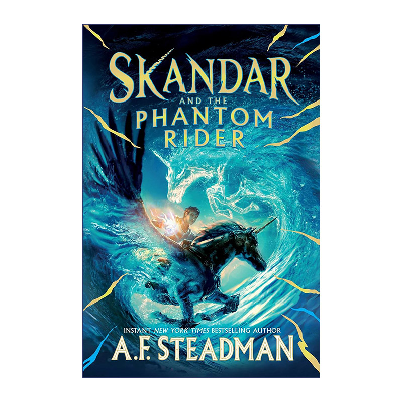 英文原版 Skandar and the Phantom Rider 斯坎达尔与幻影骑士 精装 儿童动作冒险小说 英文版 进口英语原版书籍