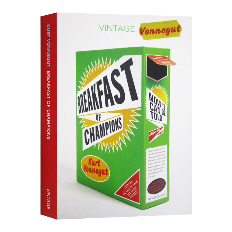 英文原版小说 Breakfast Of Champions 冠军的早餐 英文版 进口英语原版书籍图片