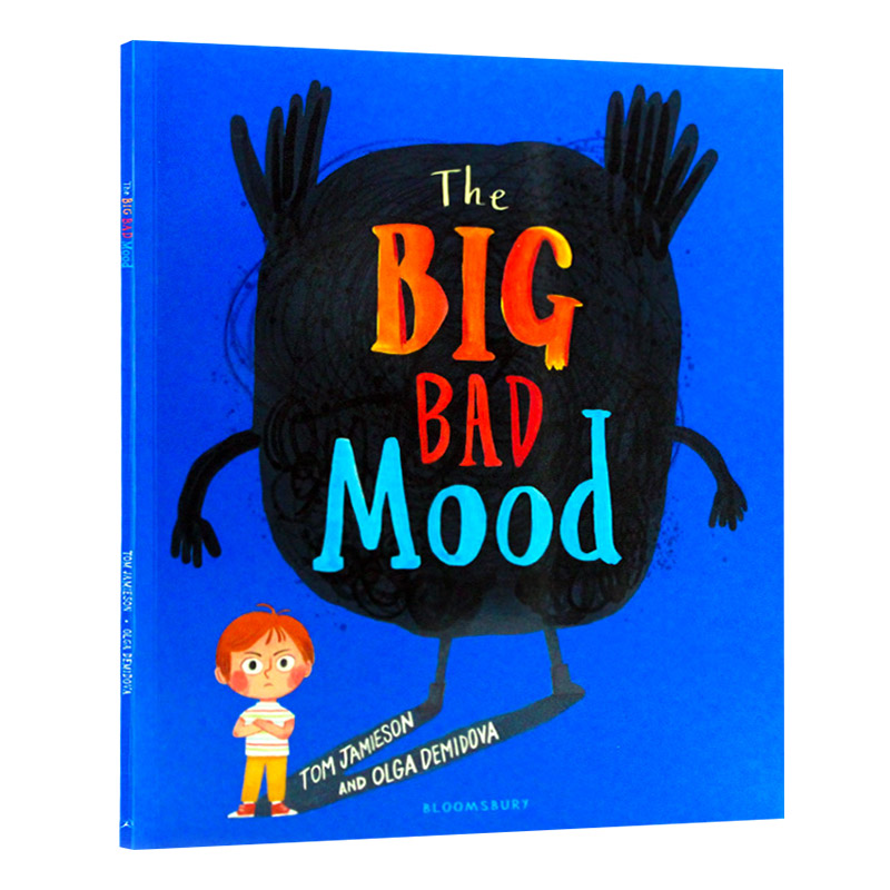 英文原版绘本 The Big Bad Mood 大坏心情 3-6岁幼儿童英语启蒙亲子阅读书籍读物情商情绪管理 平装国外进口正版书