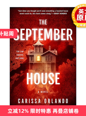 英文原版 The September House 九月的房子 惊悚恐怖小说 Carissa Orlando 英文版 进口英语原版书籍