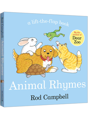 英文原版 Animal Rhymes 动物童谣 英文版 进口英语原版书籍