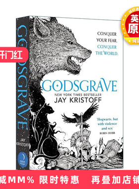 英文原版 Nevernight Godsgrave 神之墓 杰伊·克里斯多夫 黑夜三部曲2 畅销青少年奇幻小说 英文版 进口英语原版书籍