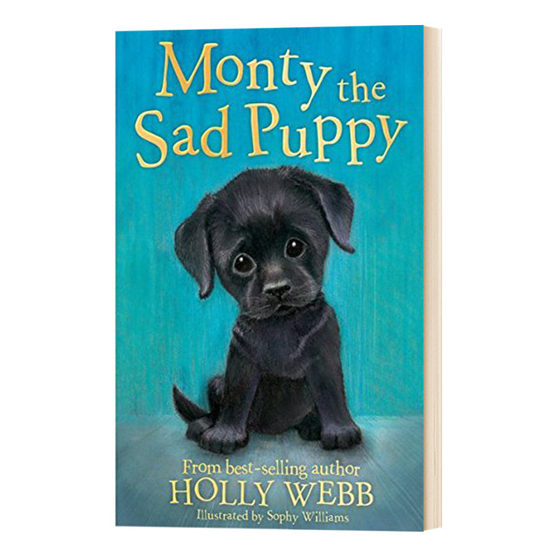 英文原版 monty the sad puppy holly webb animal stories 霍莉韦伯
