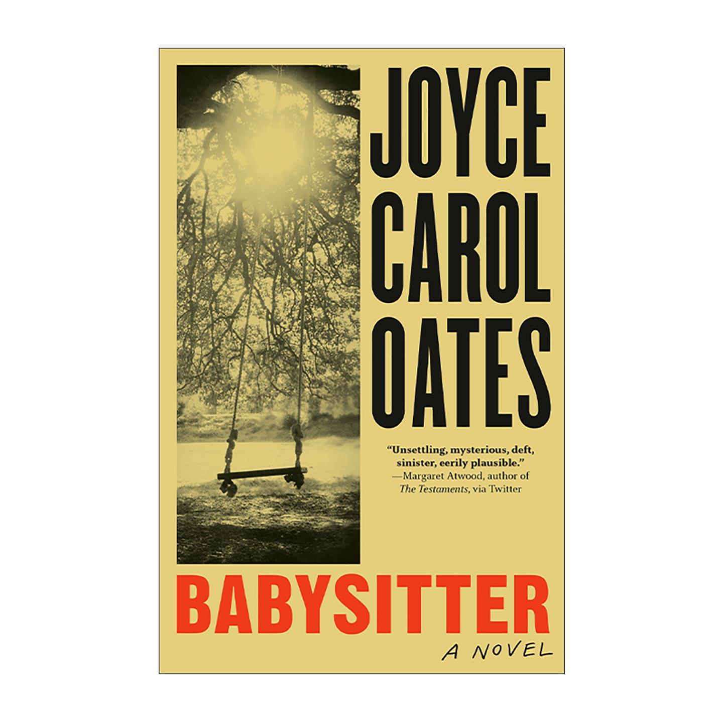 英文原版 Babysitter 临时保姆 历史惊悚小说 普利策奖得主乔伊斯·卡罗尔·欧茨 英文版 进口英语原版书籍