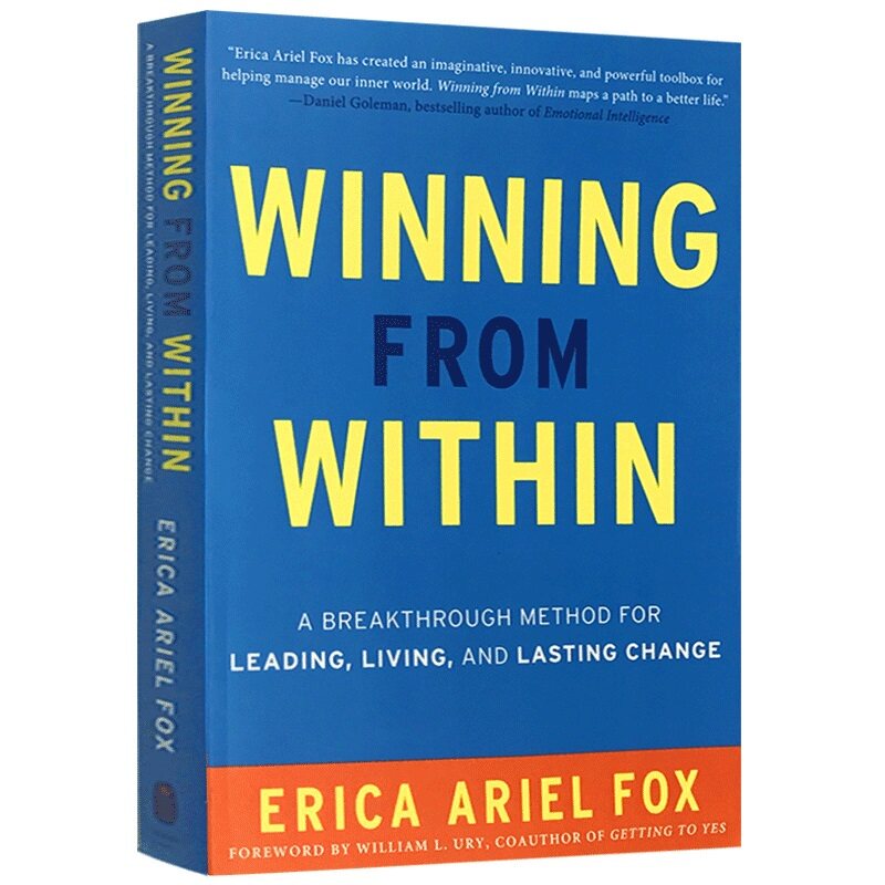 哈佛谈判心理学 英文原版 Winning from Within 哈佛大学商业谈判指南 演讲与口才训练 英文版 现货正版 进口英语书籍