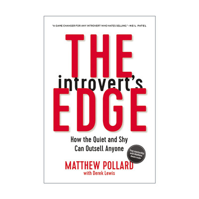 英文原版 The Introvert's Edge 内向者的优势 安静害羞的人如何脱颖而出 英文版 进口英语原版书籍