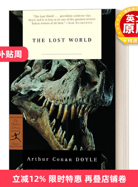 英文原版小说 The Lost World 失落的世界 兰登书屋现代图书馆经典系列 Arthur Conan Doyle 英文版 进口英语原版书籍